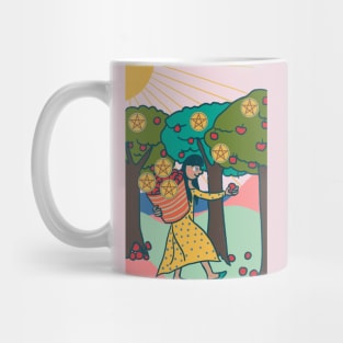 Seven of Pentacles Mug